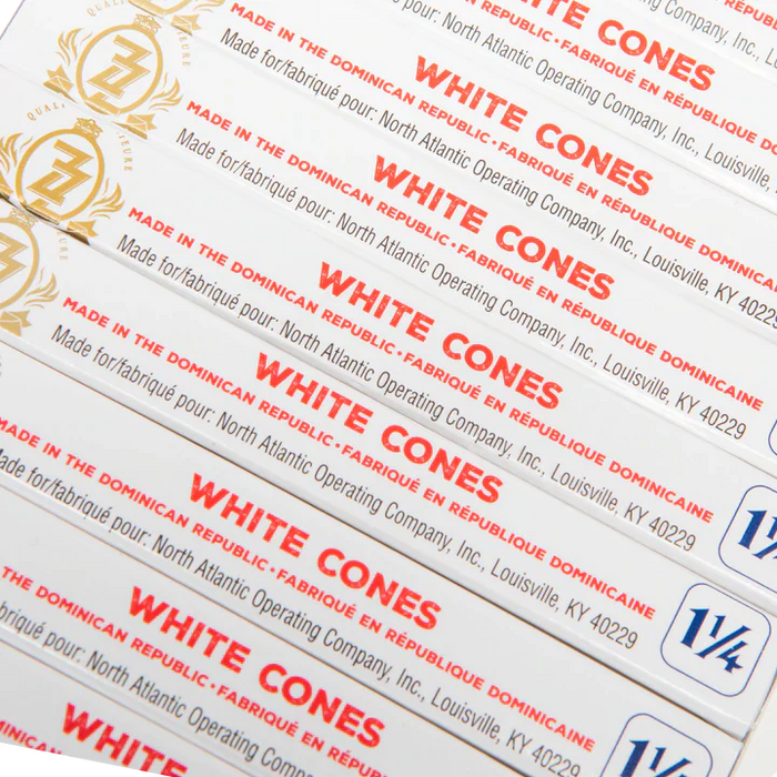 Pre-Rolled Cones - Zig-Zag White 1 1/4 Papers Box of 24_2