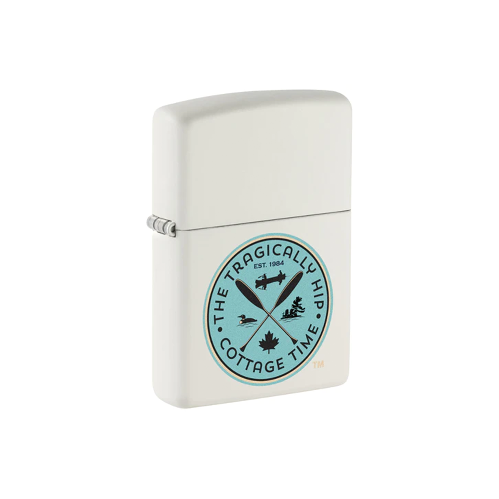 Zippo 214-109022 Tragically Hip Cottage Green Logo_0