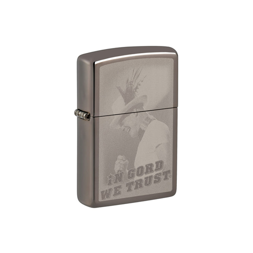 Zippo 150-106137 In Gord We Trust Black Ice_1