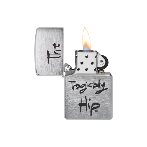 Zippo 200-109016 Tragically Hip Print Stacked Black_1