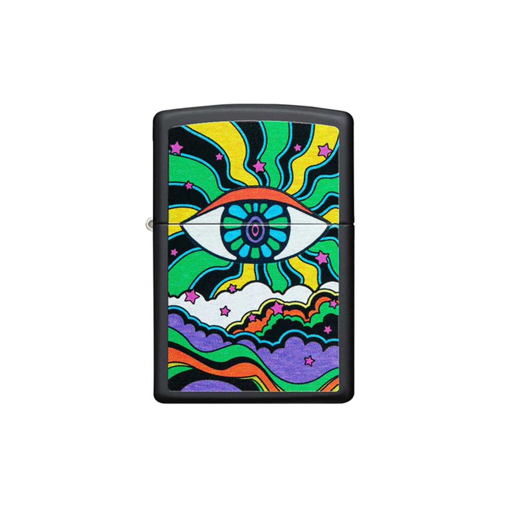 Zippo 49699 Black Light Eye Design_0