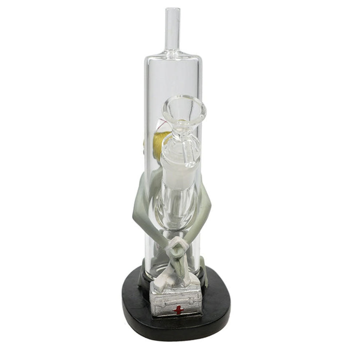 9'' Resin zombie nurse water pipe [H356]_4